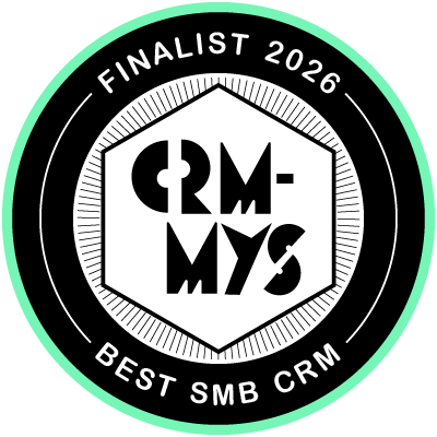 CRMmys 2026 Finalist, Best CRM for Small Business