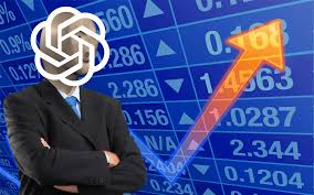 meme about AI stocks going up