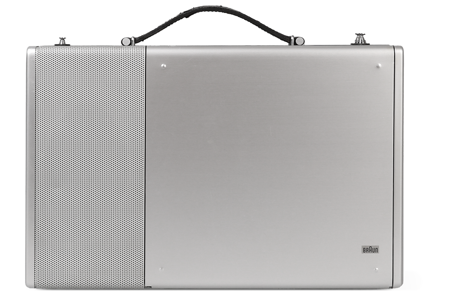 The Braun T 1000 CD radio that was designed by Dieter Rams