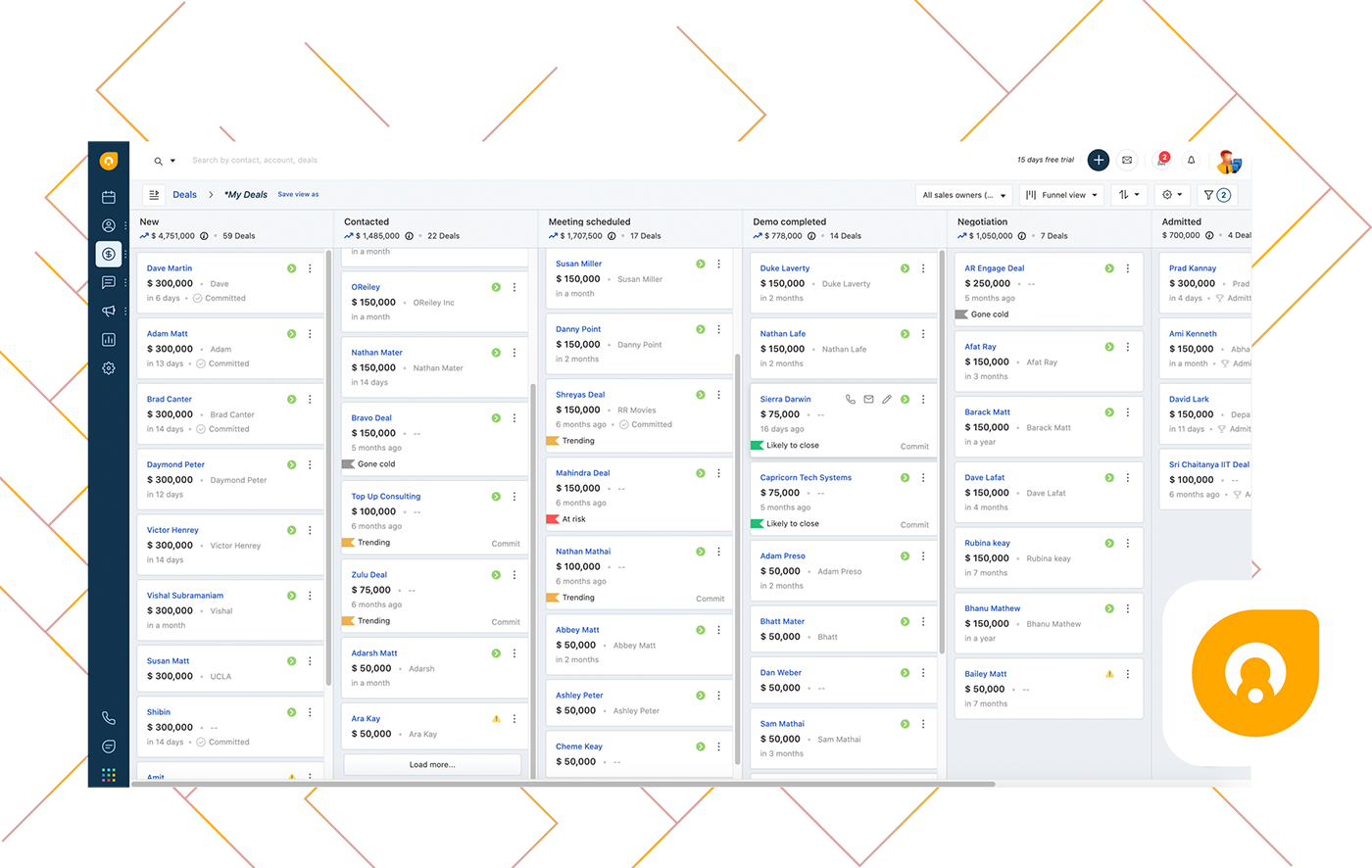 Freshsales free CRM