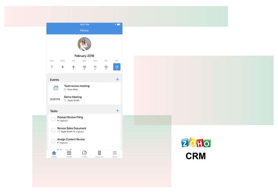 Zoho Mobile CRM 