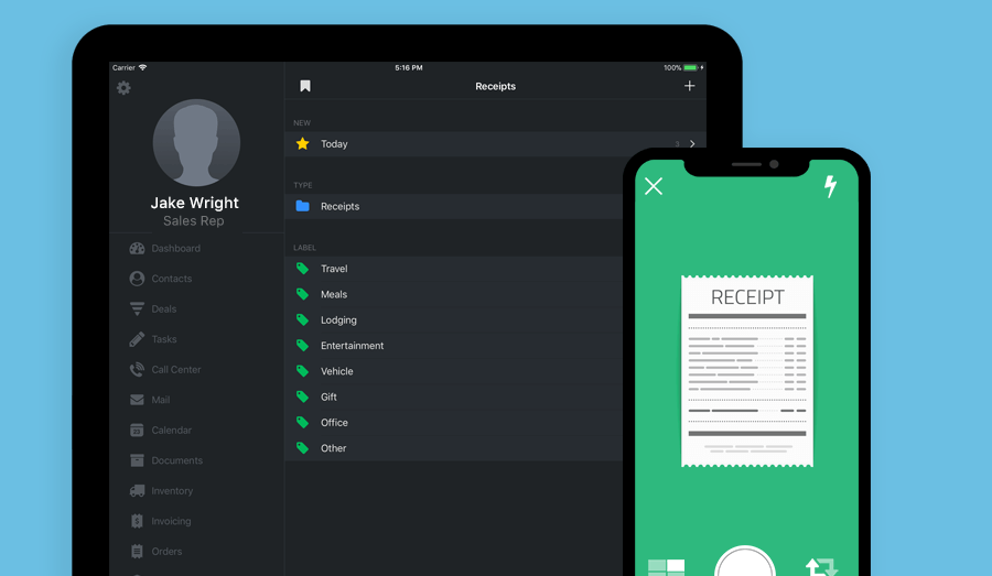 gro crm erp features