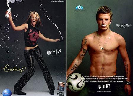food celebrity ads