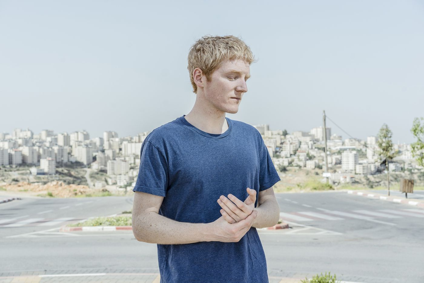 Patrick Collison in Ramallah