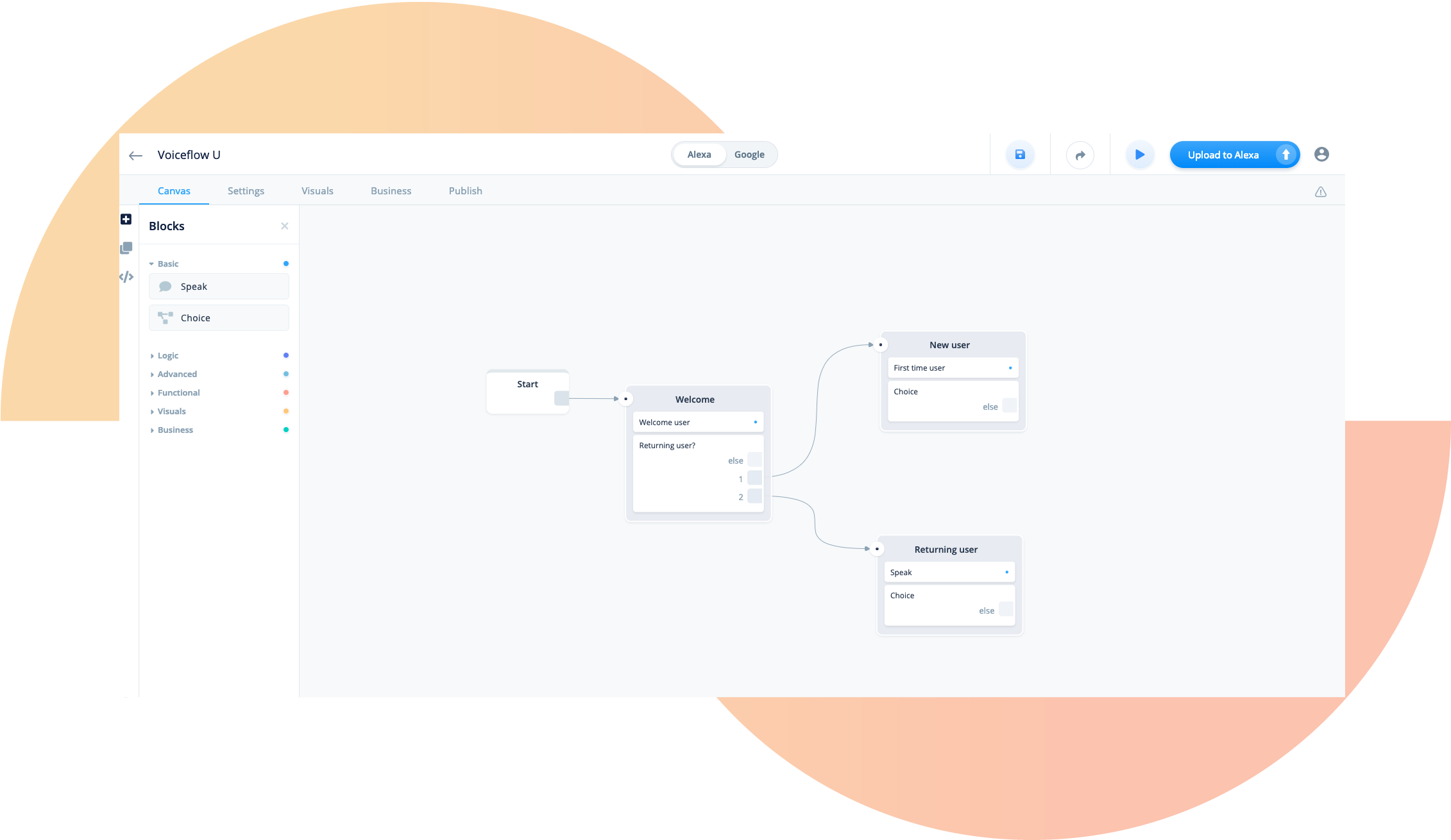 voiceflow options