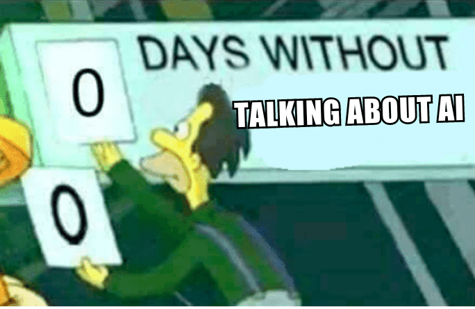 meme about new Salesforce AI sales agents