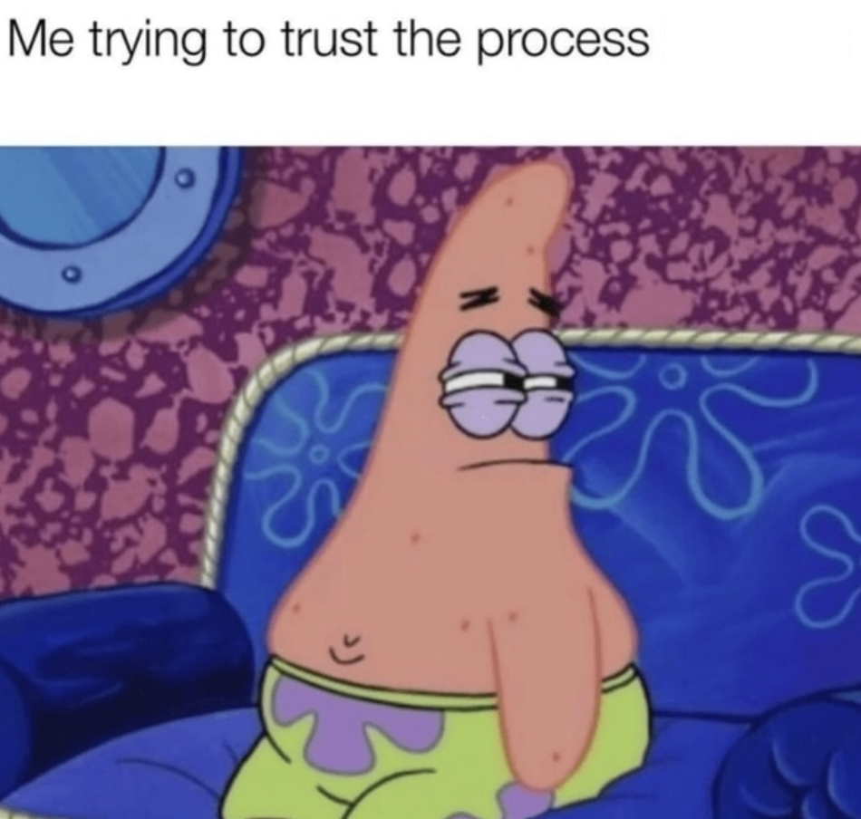 meme about trusting AI