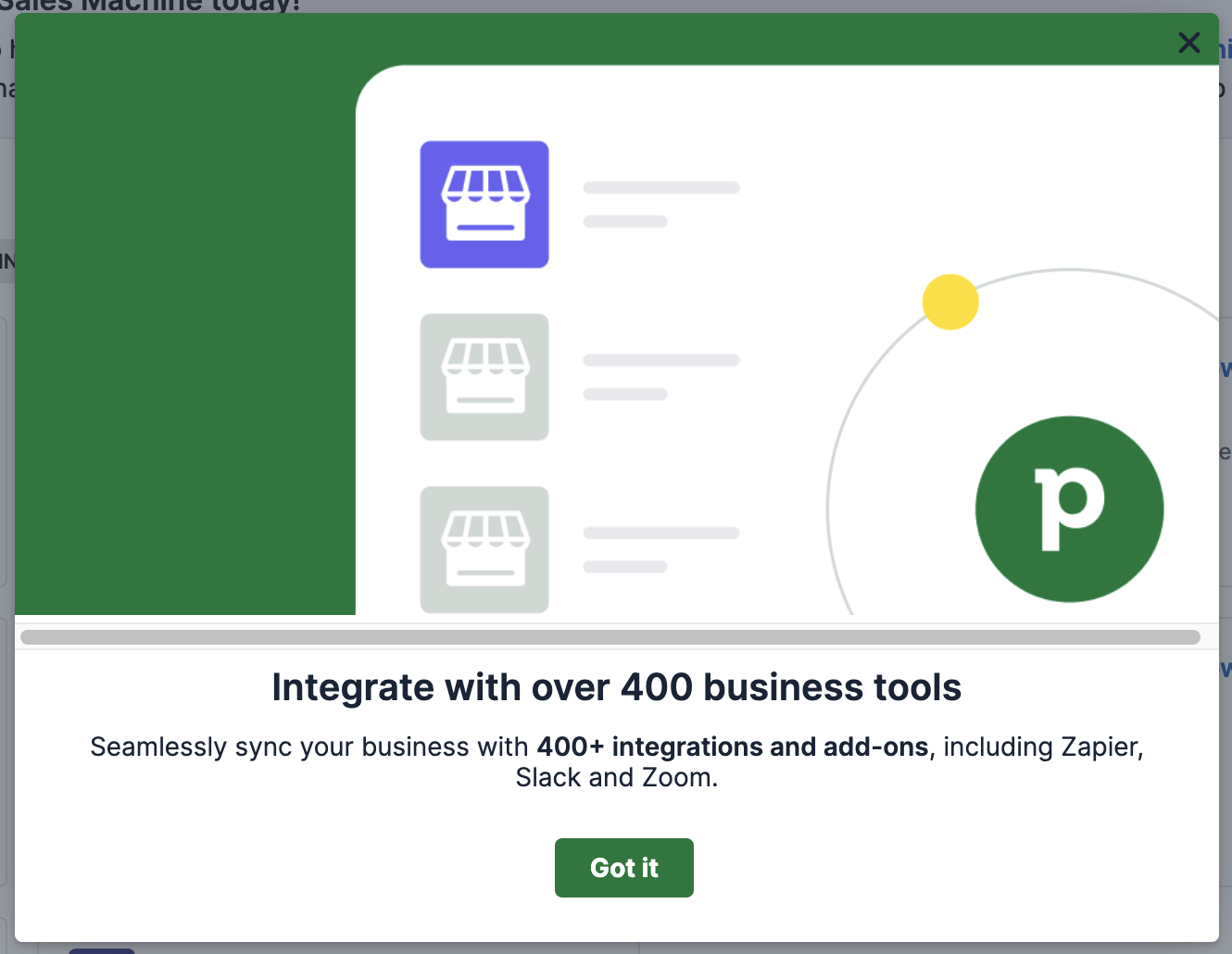 Pipedrive marketplace where you can find all Pipedrive integrations
