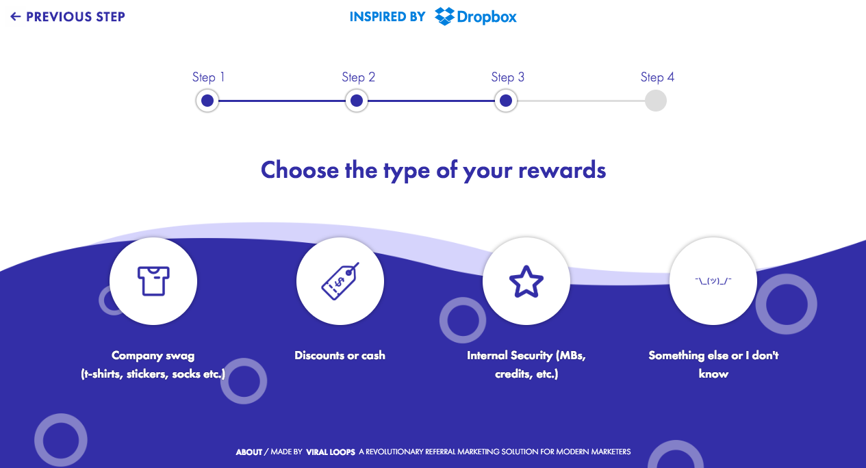 viral loops referral program step 3
