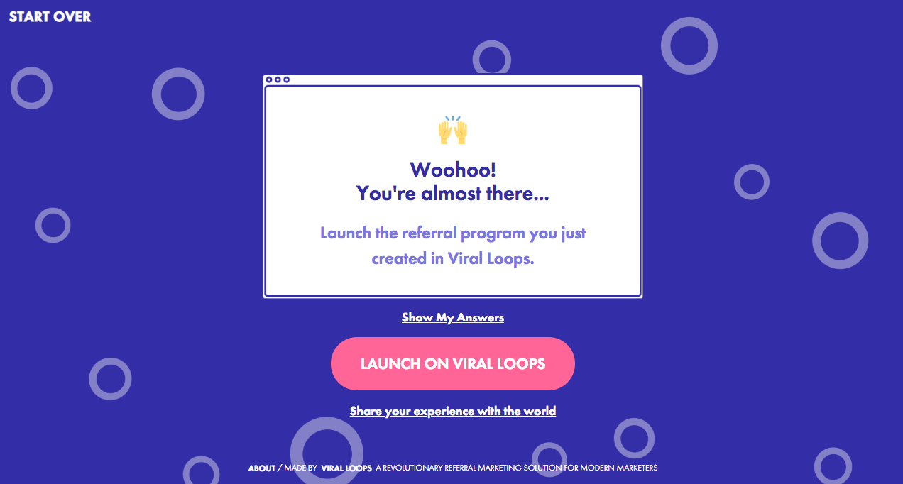viral loops referral program step 5